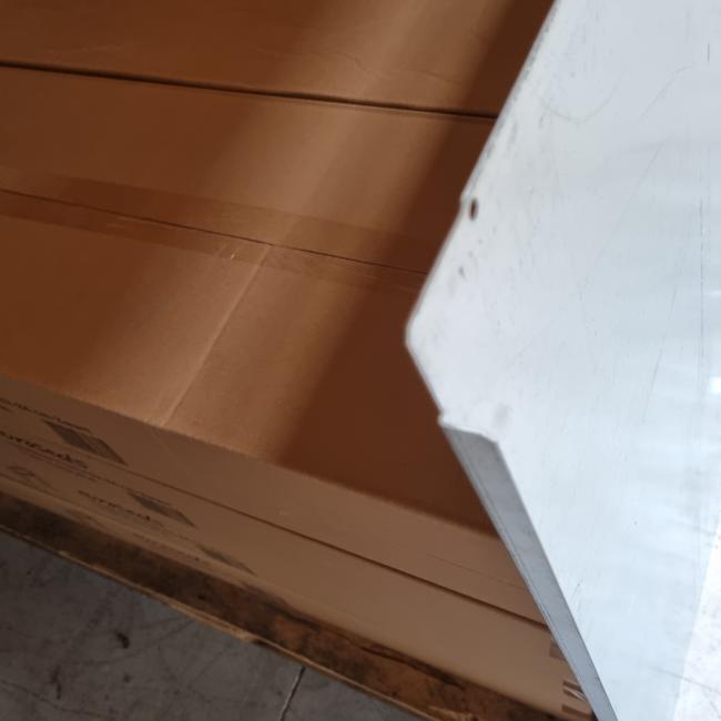  - partij verzinkte stalen platen afmeting 122,5x76.5 (2)