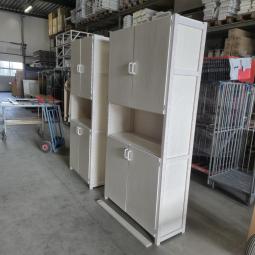  - 2 MOOIE LUNDIA KASTEN AFM 210X84X60 CM EN 210X104X43 CM  (3)
