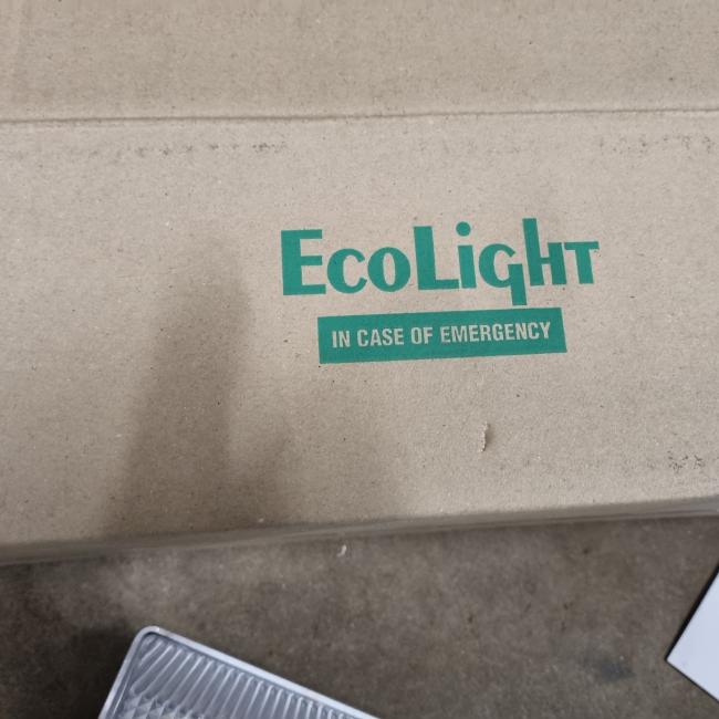  - 4X NOODVERLICHTING  ECOLIGHT ARMATUUR 8 WATT  (6)