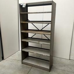  - 1x intensief gebruikt ahrend met schade retro vintage industriele metalen stellingkast (9)