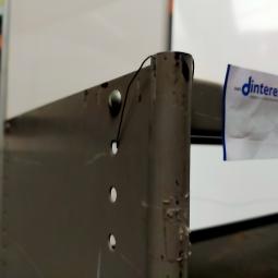  - 1x intensief gebruikt ahrend met schade retro vintage industriele metalen stellingkast (7)