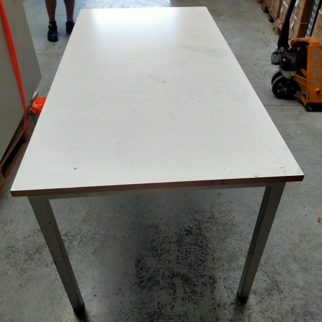  - set 10 stuks intensief gebr met schade DE BEUK WERKTAFELS (20)