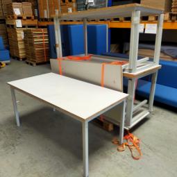  - set 10 stuks intensief gebr met schade DE BEUK WERKTAFELS (21)