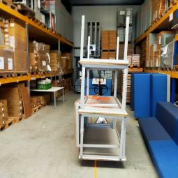  - set 10 stuks intensief gebr met schade DE BEUK WERKTAFELS (23)
