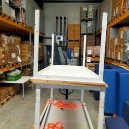  - set 10 stuks intensief gebr met schade DE BEUK WERKTAFELS (24)