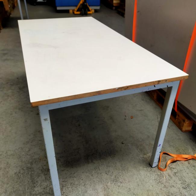  - set 10 stuks intensief gebr met schade DE BEUK WERKTAFELS (7)