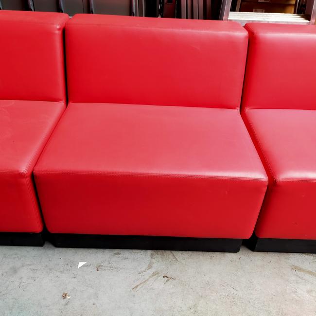  - lounge bank wachtkamer wachtruimte school 3 delen (3)