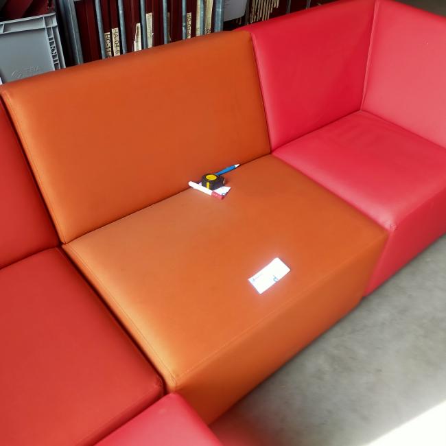  - ahrend 4 delen elementen lounge banken wachtruimte  wachtkamer bank (26)