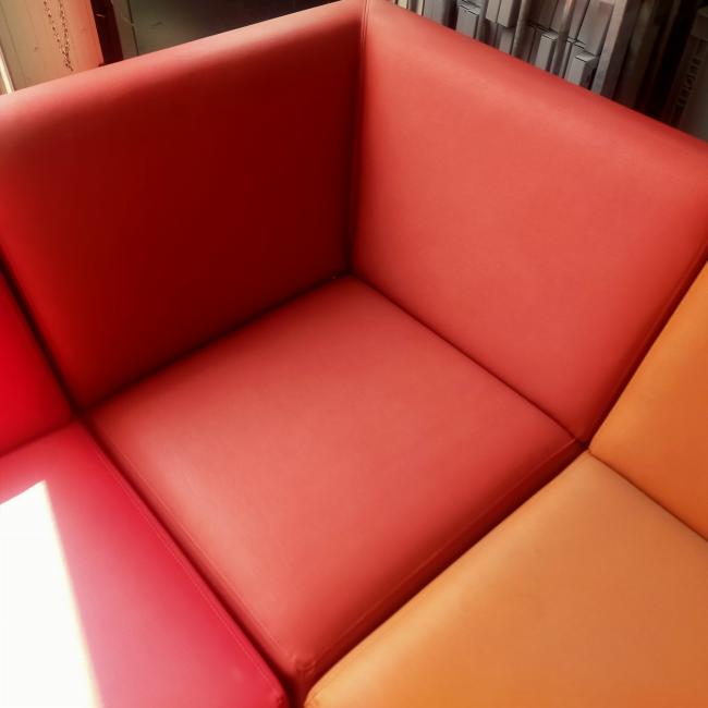  - ahrend 4 delen elementen lounge banken wachtruimte  wachtkamer bank (27)