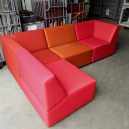  - ahrend 4 delen elementen lounge banken wachtruimte  wachtkamer bank (3)