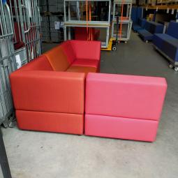  - ahrend 4 delen elementen lounge banken wachtruimte  wachtkamer bank (5)