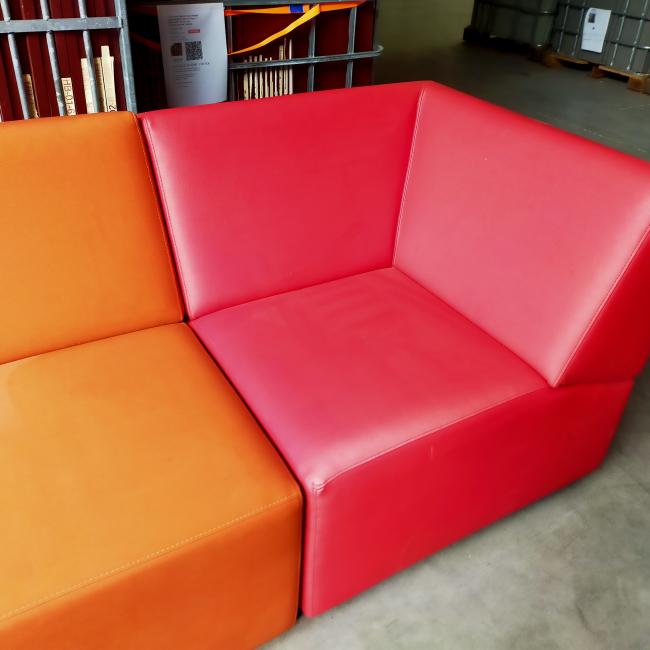  - ahrend 4 delen elementen lounge banken wachtruimte  wachtkamer bank (11)