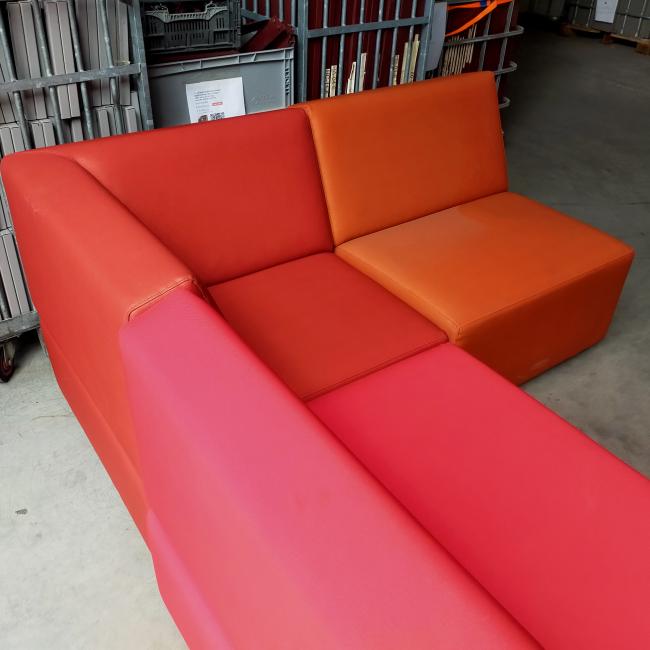  - ahrend 4 delen elementen lounge banken wachtruimte  wachtkamer bank (20)