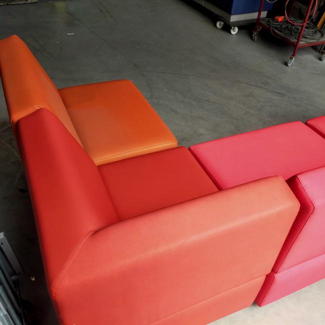  - ahrend 4 delen elementen lounge banken wachtruimte  wachtkamer bank (22)