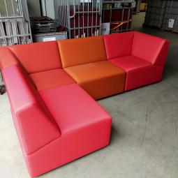  - ahrend 4 delen elementen lounge banken wachtruimte  wachtkamer bank (24)