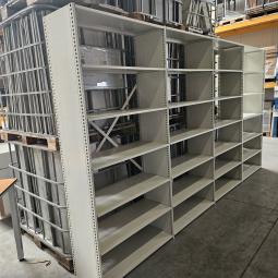  - witte metalen stelling 4 meter (2)