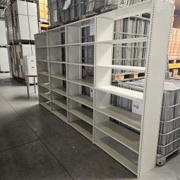  - witte metalen stelling 4 meter (4)