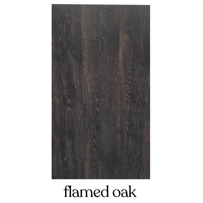  - flamed oak kleur