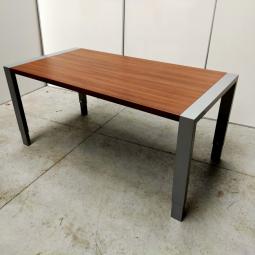  - 1596626856_160x80-cm-ahrend-design-bureaus-instelbaar-met-donker-bruin-eiken-kleur-blad--(8)-full