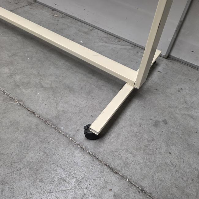  - verrijdbaar whitebord afm bord 150x100 cm kantelbaar 2 zijden  (5)