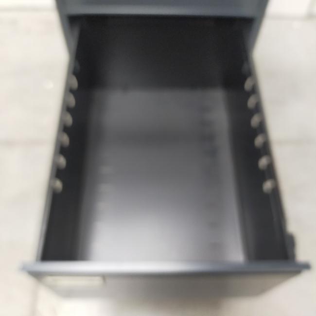  - 1x antraciet metalen  dossierkast 4 laden a4 of folio (24)