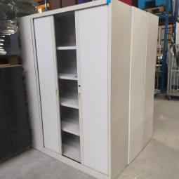  - 6x zonder en 1x met sleutel schaffenburg lichtgrijs  (120)
