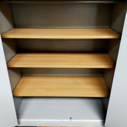  - 4x 795,- p.st. De Raat 195x126x55 grote zware brandvertragende kluiskasten met sleutel en 4 schappen cm (57)