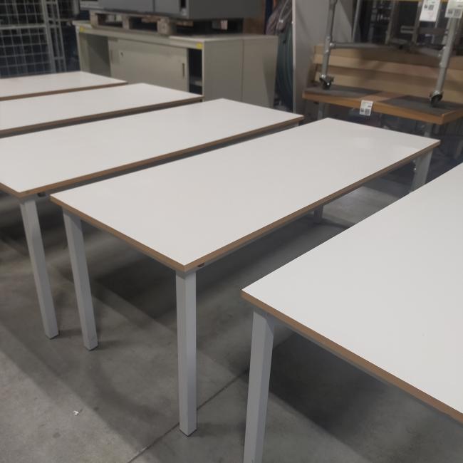  - 5x DE BEUK stevige stalen werkbanken werktafels 125,- p.st (265)