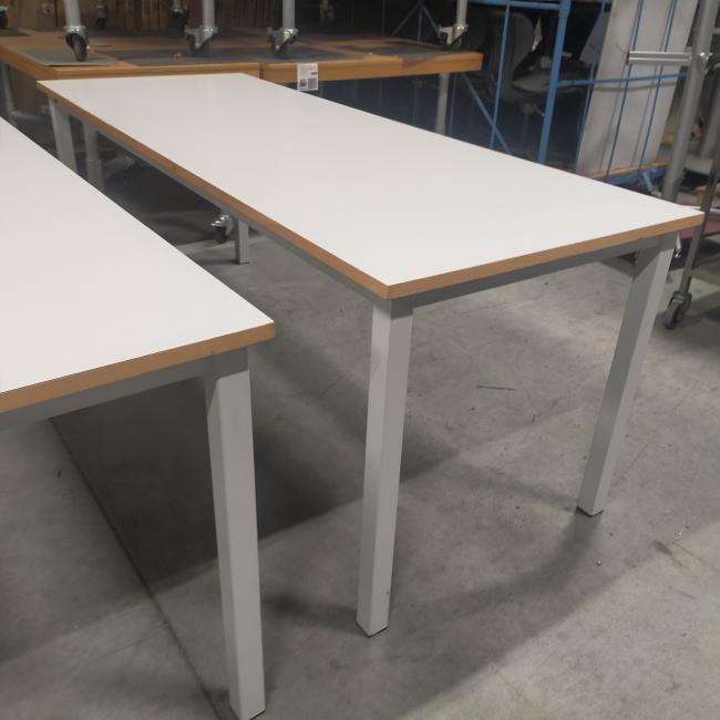  - 5x DE BEUK stevige stalen werkbanken werktafels 125,- p.st (267)