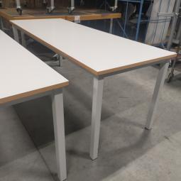 - 5x DE BEUK stevige stalen werkbanken werktafels 125,- p.st (267)