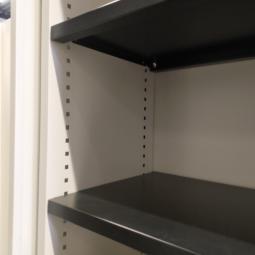  - 9x Vepa witte metalen schappenkasten zonder deuren (8)