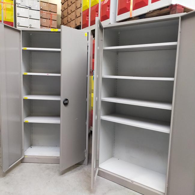  - set 2x stalen werkplaats garage berging (22)