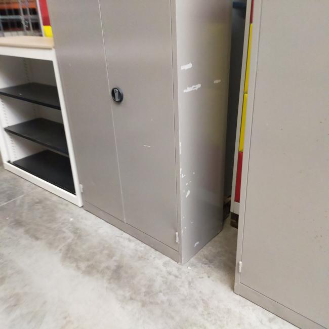  - set 2x stalen werkplaats garage berging (3)