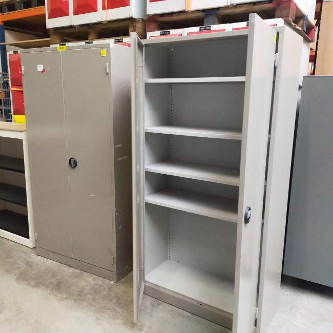  - set 2x stalen werkplaats garage berging (12)