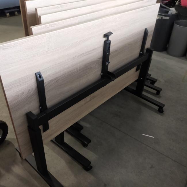  - PLEXZ nieuwe klaptafels kanteltafels met midden eiken blad 160x80 cm (7)