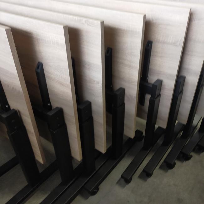  - PLEXZ nieuwe klaptafels kanteltafels met midden eiken blad 160x80 cm (1)