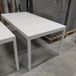  - SET 2X STEVIGE WERKTAFELS KANTINETAFELS GRIJS NIET DEMONTABEL (5)