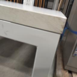  - SET 2X STEVIGE WERKTAFELS KANTINETAFELS GRIJS NIET DEMONTABEL (8)