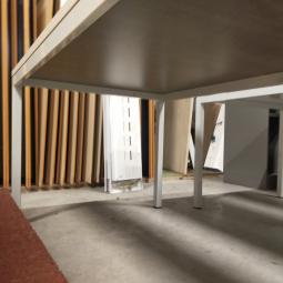  - SET 2X STEVIGE WERKTAFELS KANTINETAFELS GRIJS NIET DEMONTABEL (11)