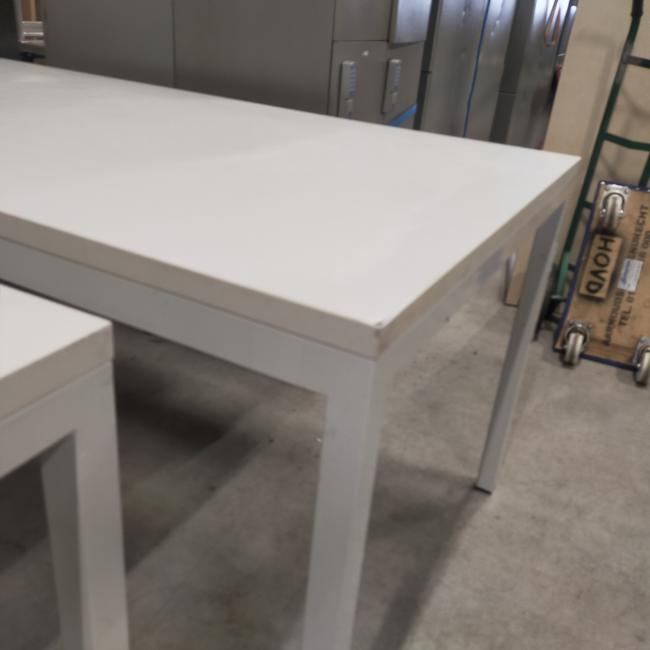  - SET 2X STEVIGE WERKTAFELS KANTINETAFELS GRIJS NIET DEMONTABEL (17)