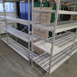  - HUPFER horeca stelling afm 228x40x180 cm lxbxh en afm 198x60x180 cm lxbxh  (14)