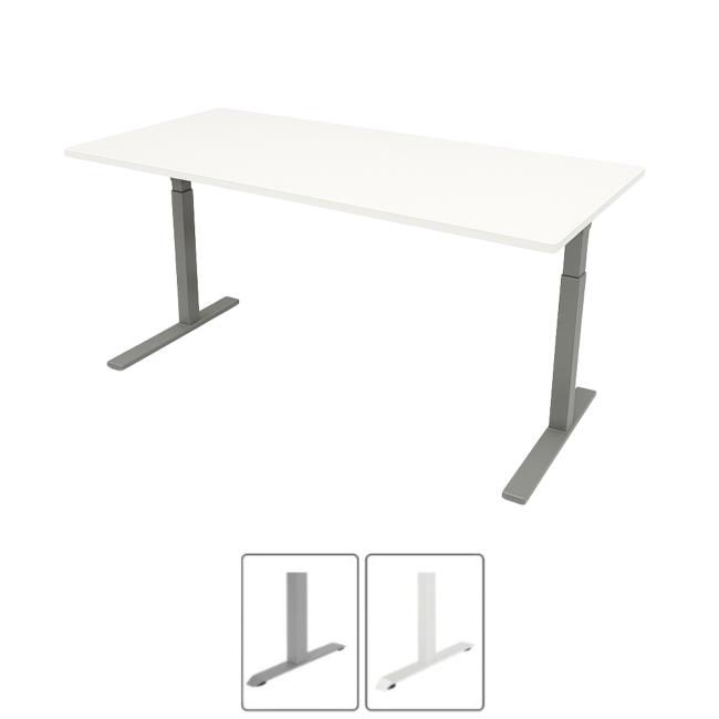  - NIEUW instelbaar bureau  wit