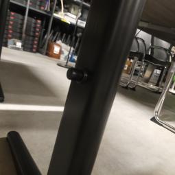  - 4x ahrend mehes 200x100 cm natuur eiken zwarte metalen poten (22)