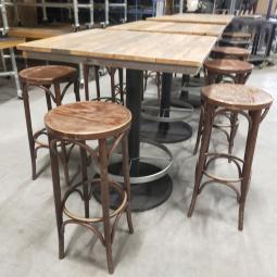  - kroeg meubilair bruin café stoelen barkrukken bartafels (5)