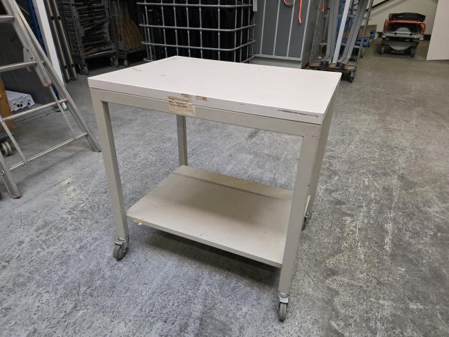  - MAGAZIJNWAGEN TRANSPORTWAGEN AFM 75X55X76 CM HOOG  (1)