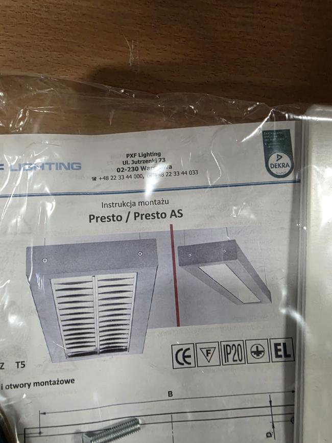  - PENDEL 2X28 WATT WIT  (6)