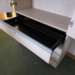  - houten kast steelcase werndl afm 182x100x45 cm  (3)