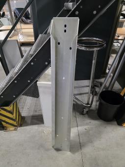  - RVS sigma profiel balk  afm 1280X185X65 MM  DIKTE MATERIAAL 4 MM  (5)