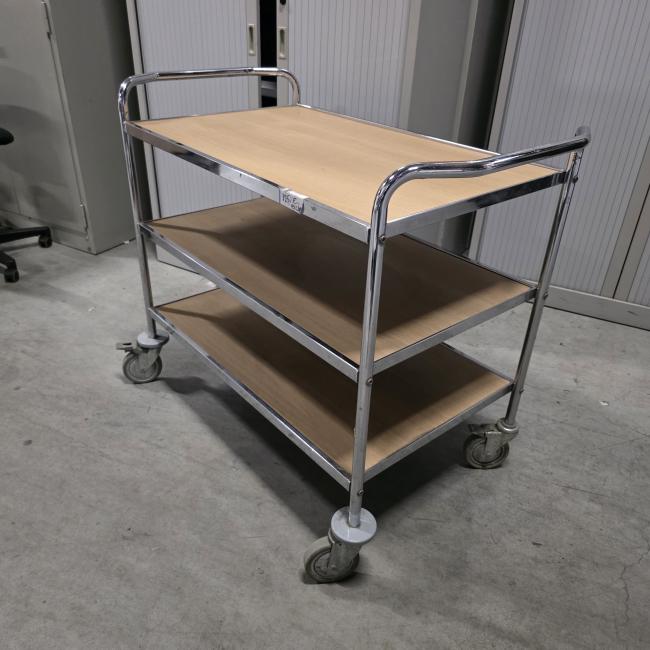  - MAGAZIJNWAGEN PLATEAUWAGEN TRANSPORTWAGEN AFM 115X60X85 CM  (3)