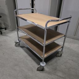  - MAGAZIJNWAGEN PLATEAUWAGEN TRANSPORTWAGEN AFM 115X60X85 CM  (3)